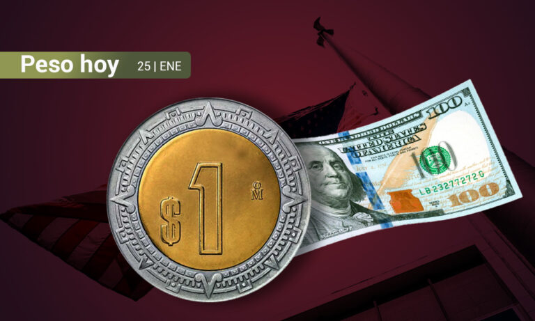 Peso mexicano se mantiene plano tras reporte del PIB de Estados Unidos