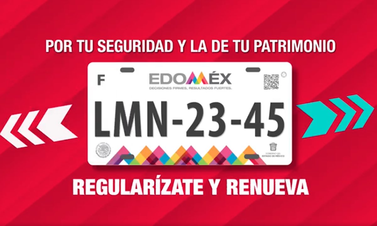 ¿Qué autos deben hacer reemplacamiento en el Edomex en 2024?