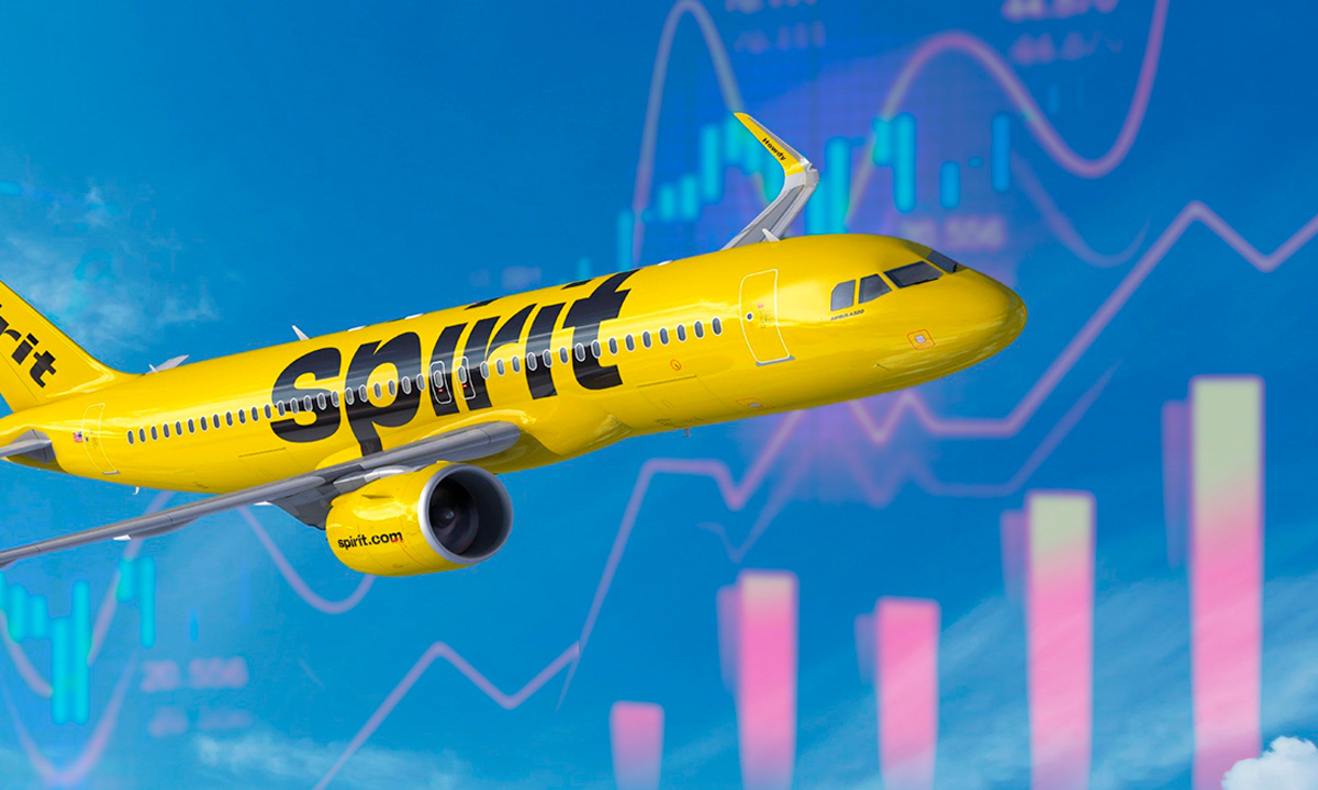Acciones de Spirit Airlines se disparan más de 20% tras elevar proyecciones para el 4T23