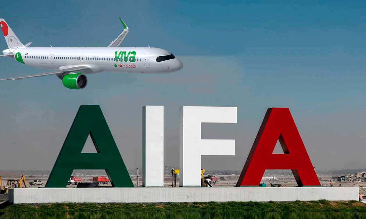 ¿Qué rutas tendrá ahora Viva Aerobus desde el AIFA?