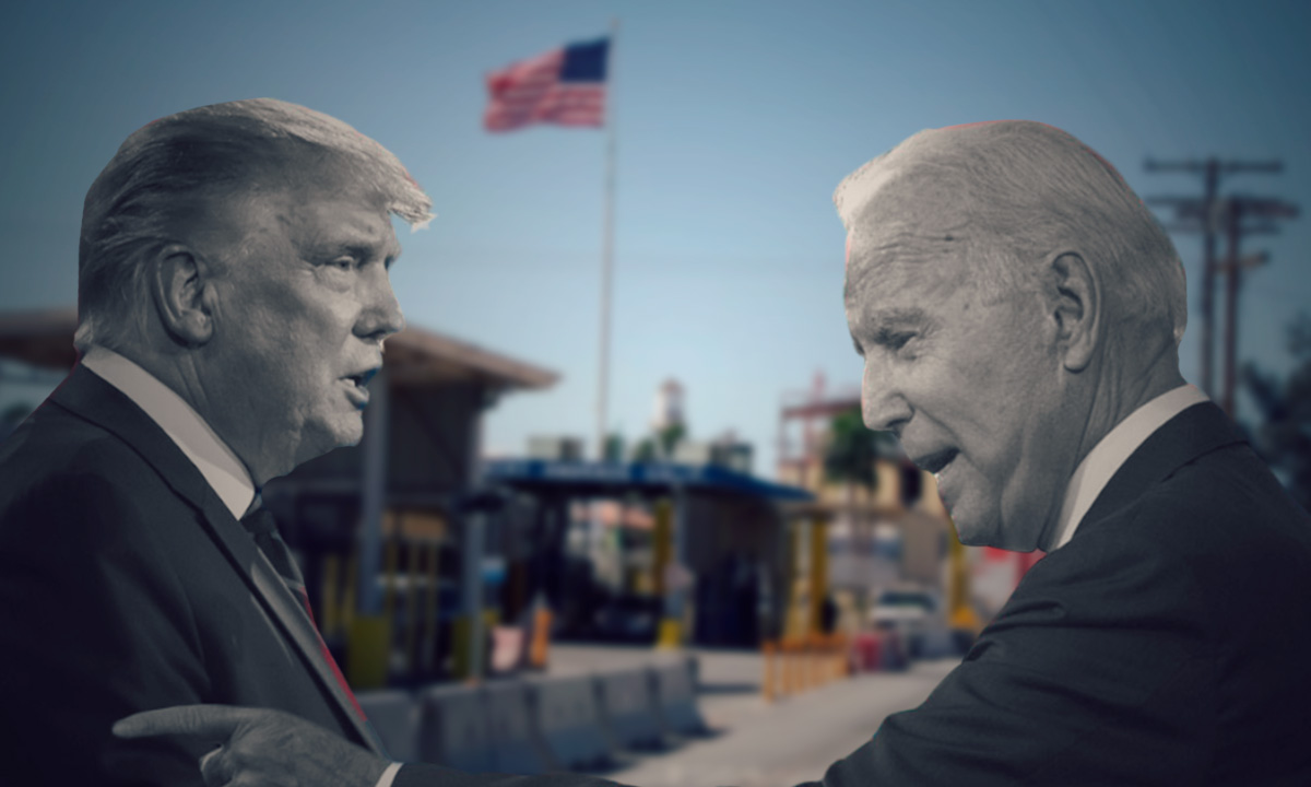 Biden y Trump programan visitas enfrentadas a frontera entre EU y México