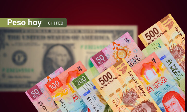Peso mexicano empieza febrero ‘con el pie derecho’ al apreciarse 0.25%