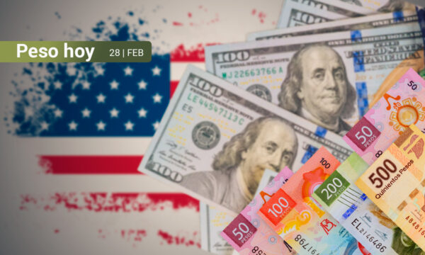 Peso cae en la antesala del reporte de inflación en Estados Unidos