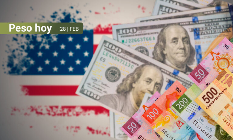 Peso cae en la antesala del reporte de inflación en Estados Unidos