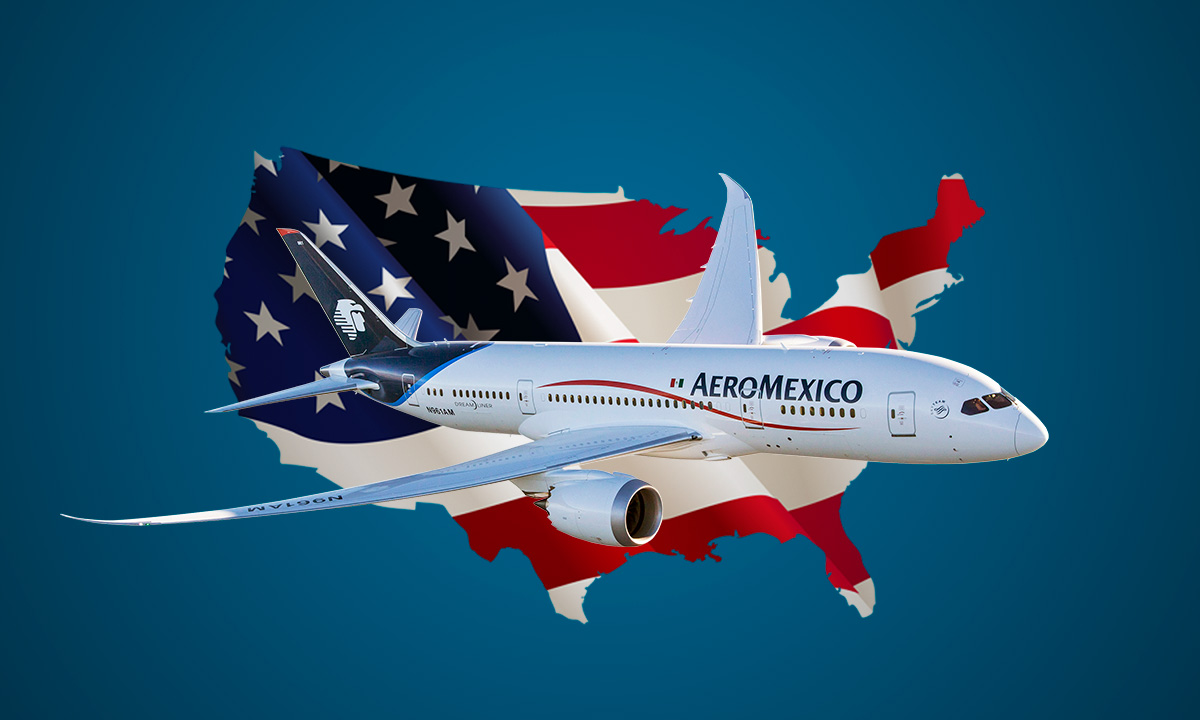 Aeroméxico anuncia nueva ruta CDMX-Tampa en su continua expansión a EU