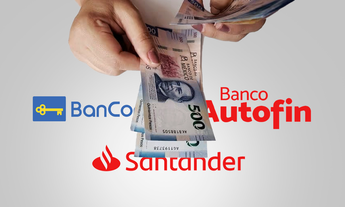 Bancos suman multas por 127.8 mdp; Autofin, Bancoppel y Santander encabezan la lista