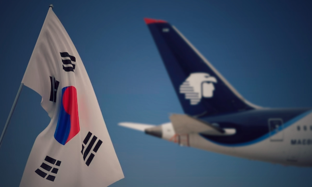 Aeroméxico regresa a Corea del Sur: ofrece vuelos a Seúl tras casi 2 años de suspensión