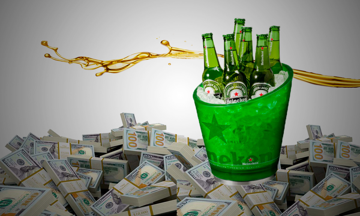 ¿Cuál fue la ganancia de la cervecería Heineken en 2023?