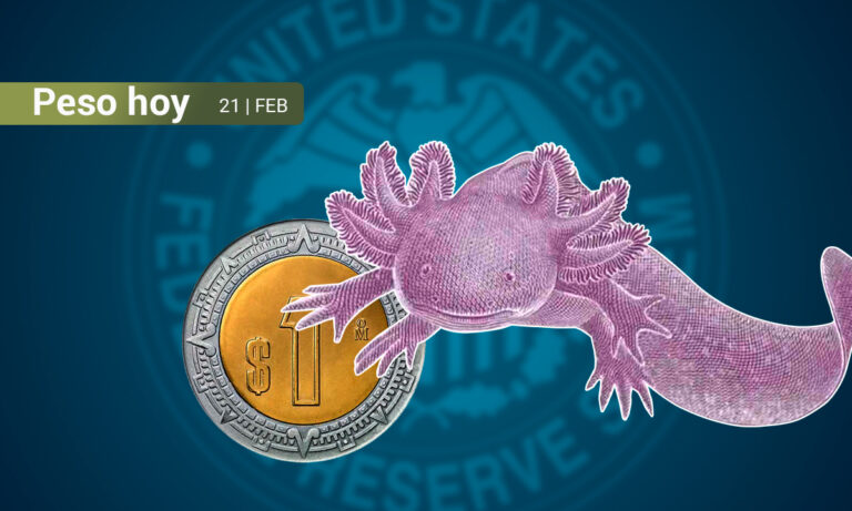 Peso mexicano se aprecia ante el dólar, luego de conocer la minuta de la Fed