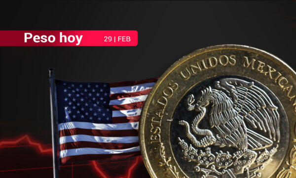 Peso cierra con ganancias y concluye febrero con apreciación frente al dólar