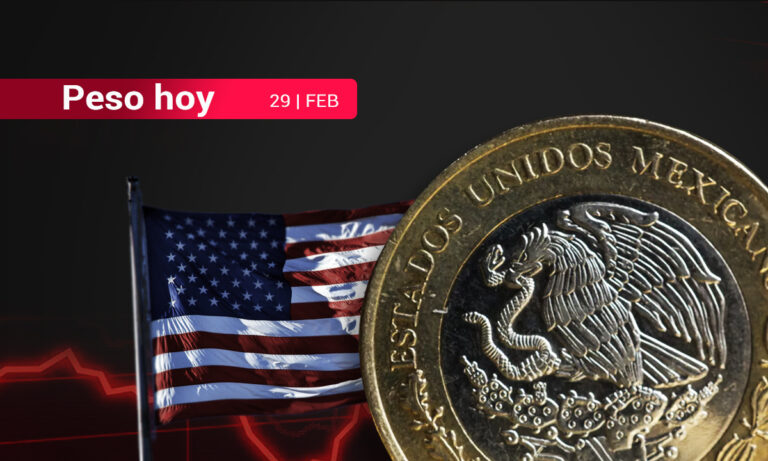 Peso cierra con ganancias y concluye febrero con apreciación frente al dólar