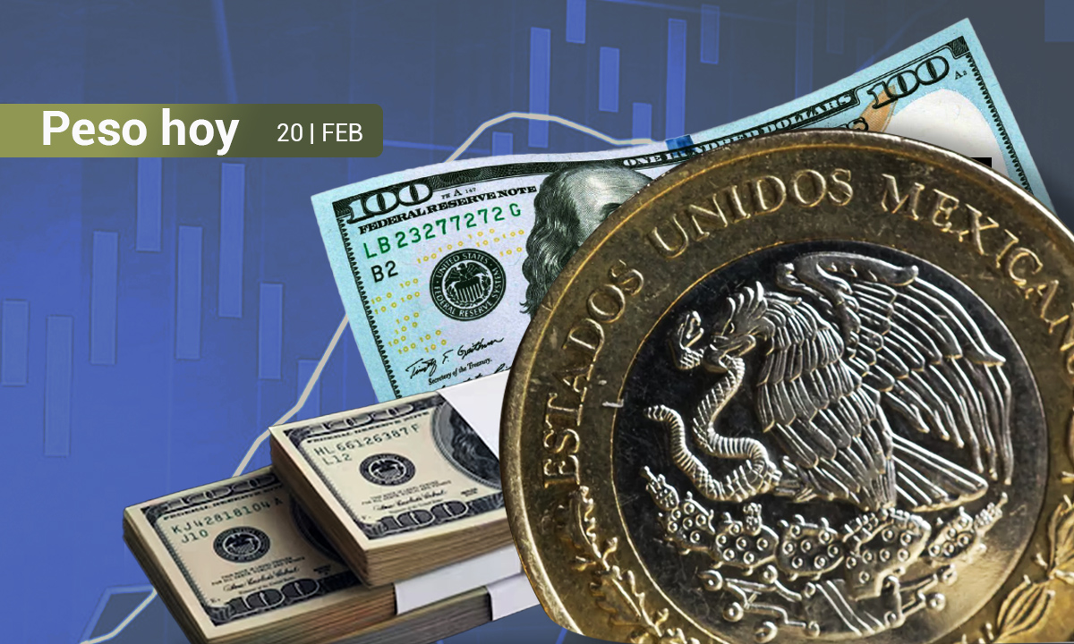 Peso retrocede mientras espera conocer las minutas de Banxico y la Fed