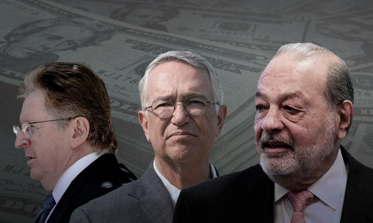 Estos son los empresarios que concentran la mayor riqueza en México