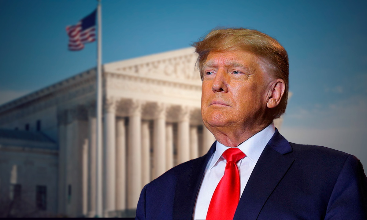 Trump pide a la Corte Suprema que retrase fallo de inmunidad por caso electoral de 2020