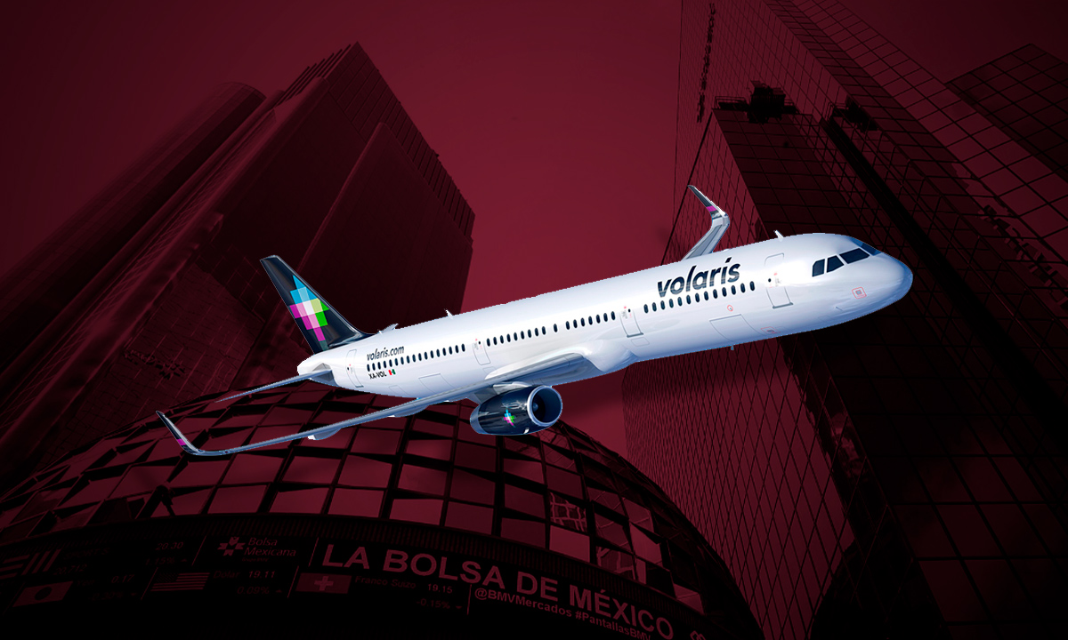 Volaris repunta en la Bolsa Mexicana de Valores por mejores resultados a los estimados