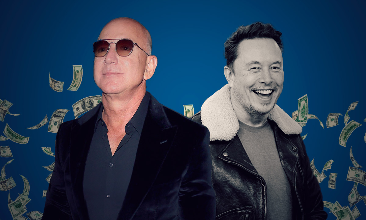 Jeff Bezos supera a Elon Musk como la persona más rica del mundo tras la caída de Tesla