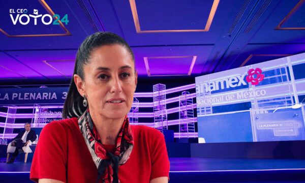 Abuchean ‘desaire’ de Claudia Sheinbaum en plenaria de Citibanamex