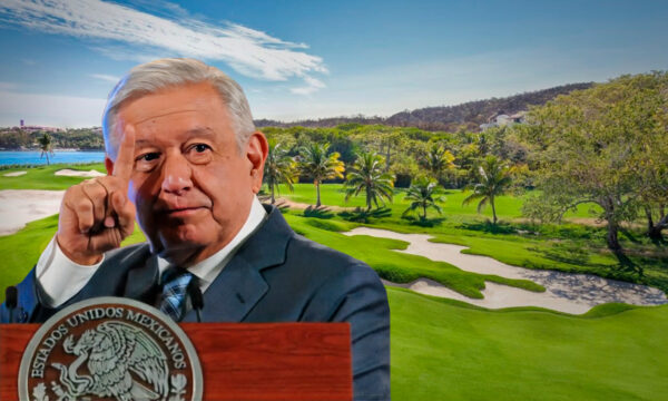 AMLO descarta concesionar a un tercero el campo de golf en disputa con Ricardo Salinas Pliego