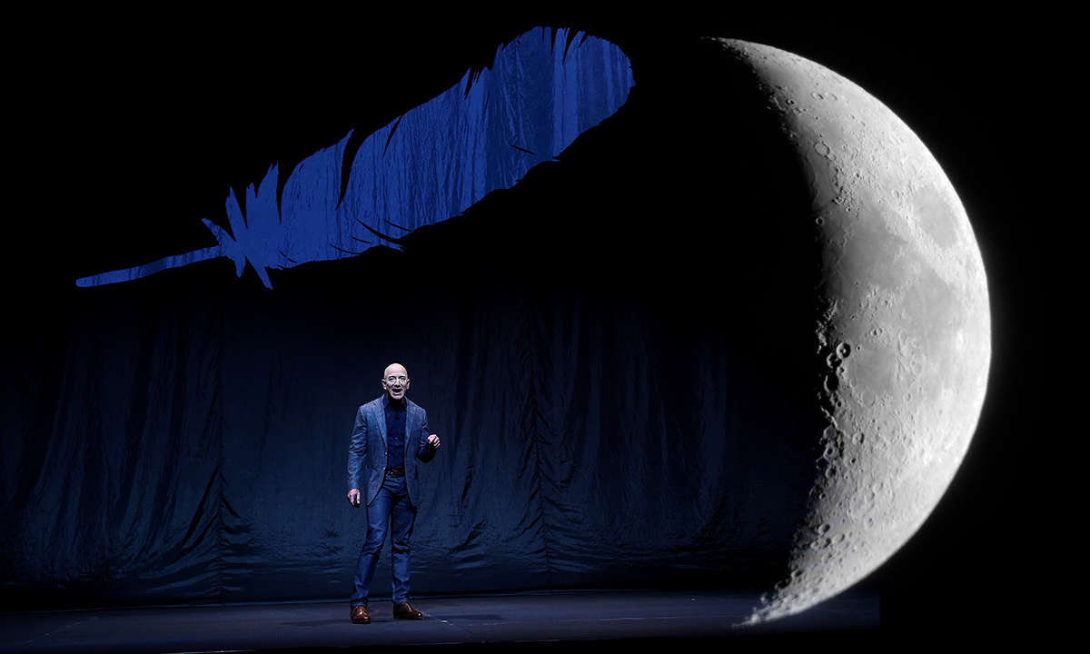 Jeff Bezos espera llegar a la luna en tiempo récord: ¿cuáles son sus previsiones?