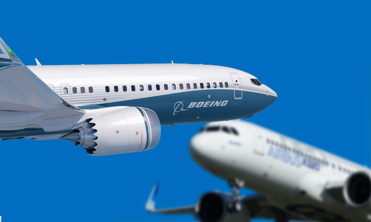 Boeing entrega menos aviones que Airbus en febrero mientras intenta paliar los efectos de la crisis