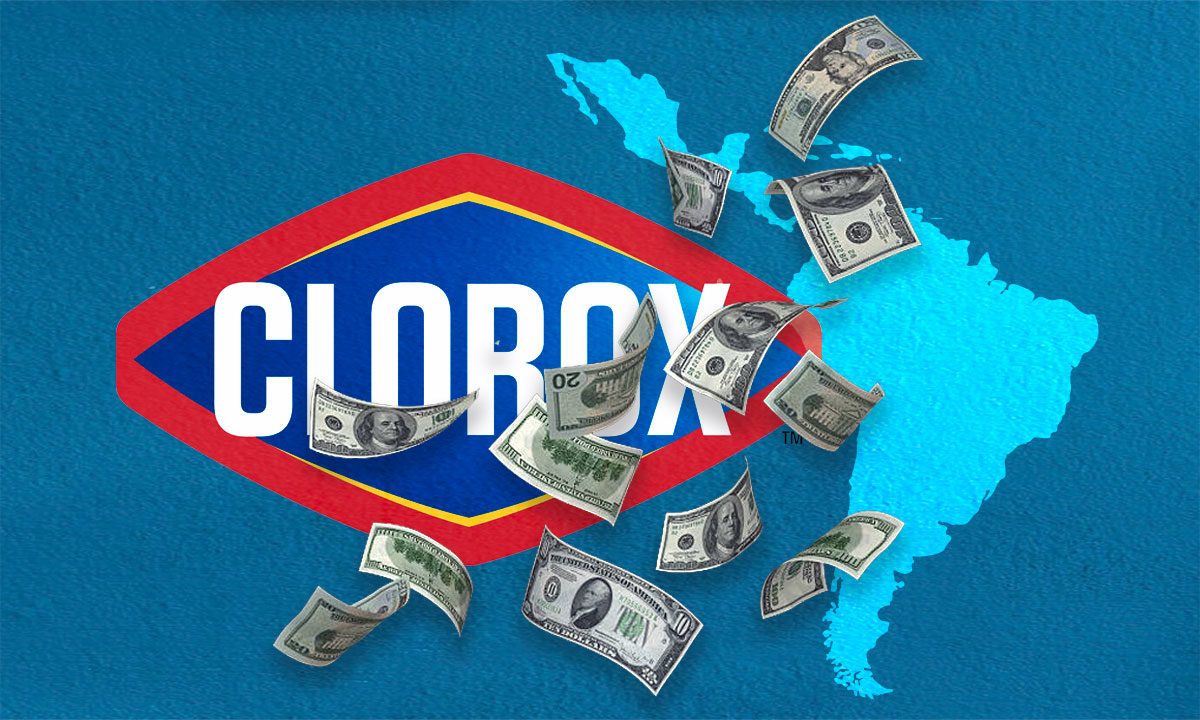 Clorox venderá algunas operaciones en América Latina por 233 millones de dólares