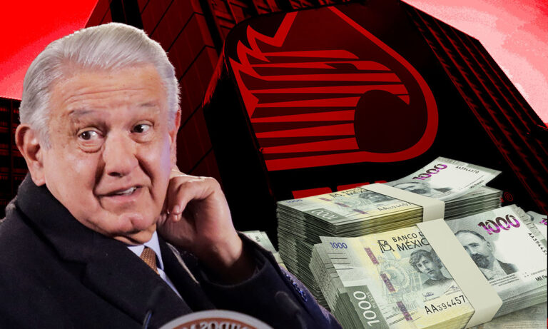 Pemex promete reducir su deuda a 94.5 mmdd en 2024; AMLO: “no a la dependencia”