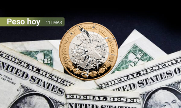 Peso mexicano suma ocho sesiones con ganancias, su mejor racha desde noviembre