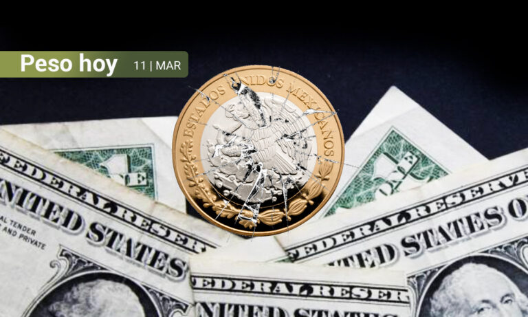 Peso mexicano suma ocho sesiones con ganancias, su mejor racha desde noviembre