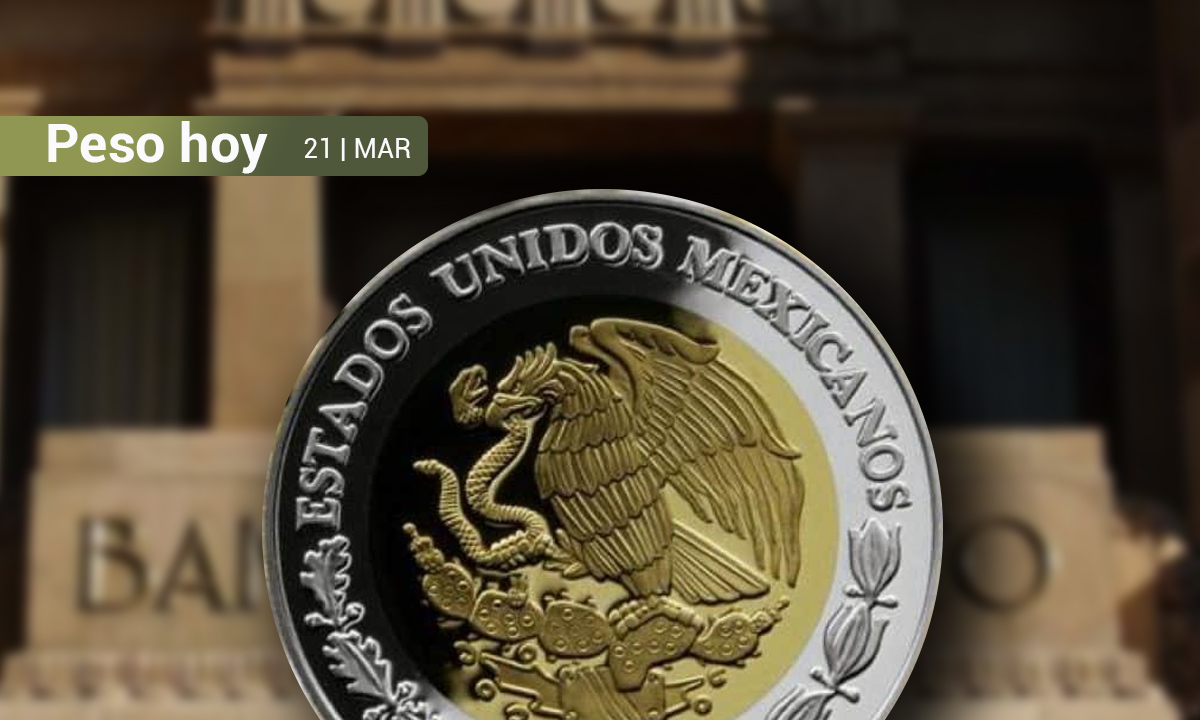 Peso mexicano tropieza ante el dólar tras recorte a la tasa de interés de Banxico