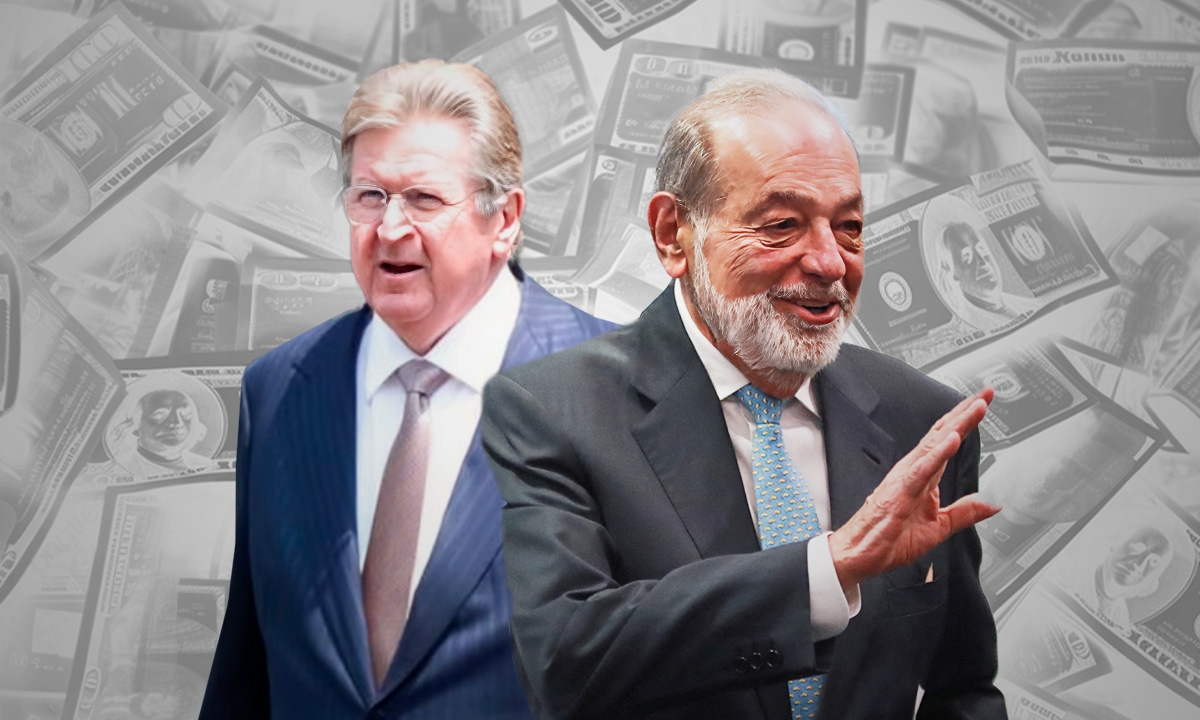 ¿Por qué creció 70% la riqueza de Germán Larrea y Carlos Slim desde 2020?