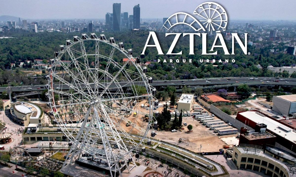 En días pasados se inauguró el nuevo parque de diversiones Aztlán, en el que esperan una afluencia de tres millones de personas al año.