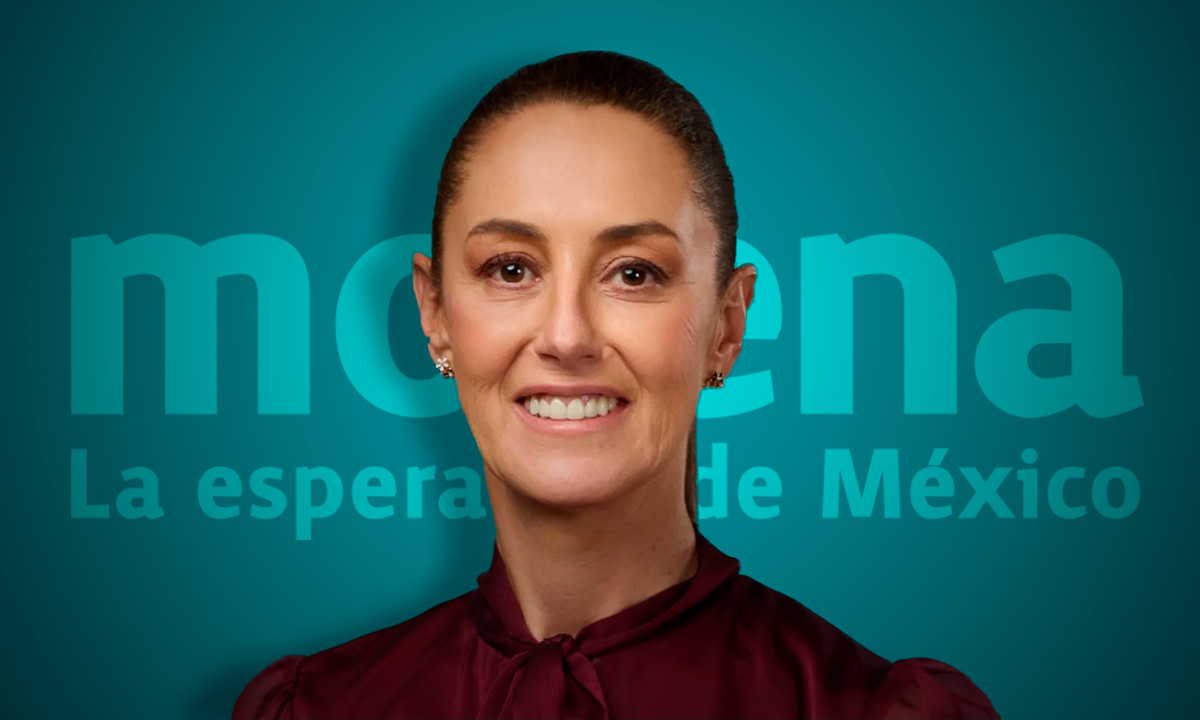 Claudia Sheinbaum candidata de Morena