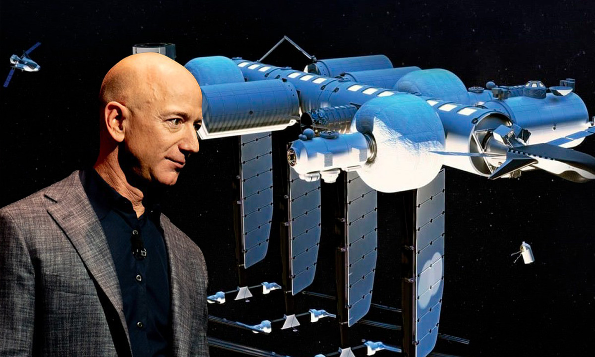 Así es el hotel espacial que busca crear Jeff Bezos y que ya pasó pruebas de la NASA