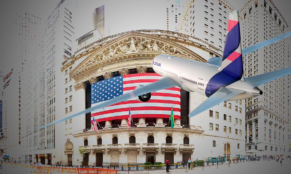 LATAM Airlines busca volver a cotizar en la bolsa de Nueva York