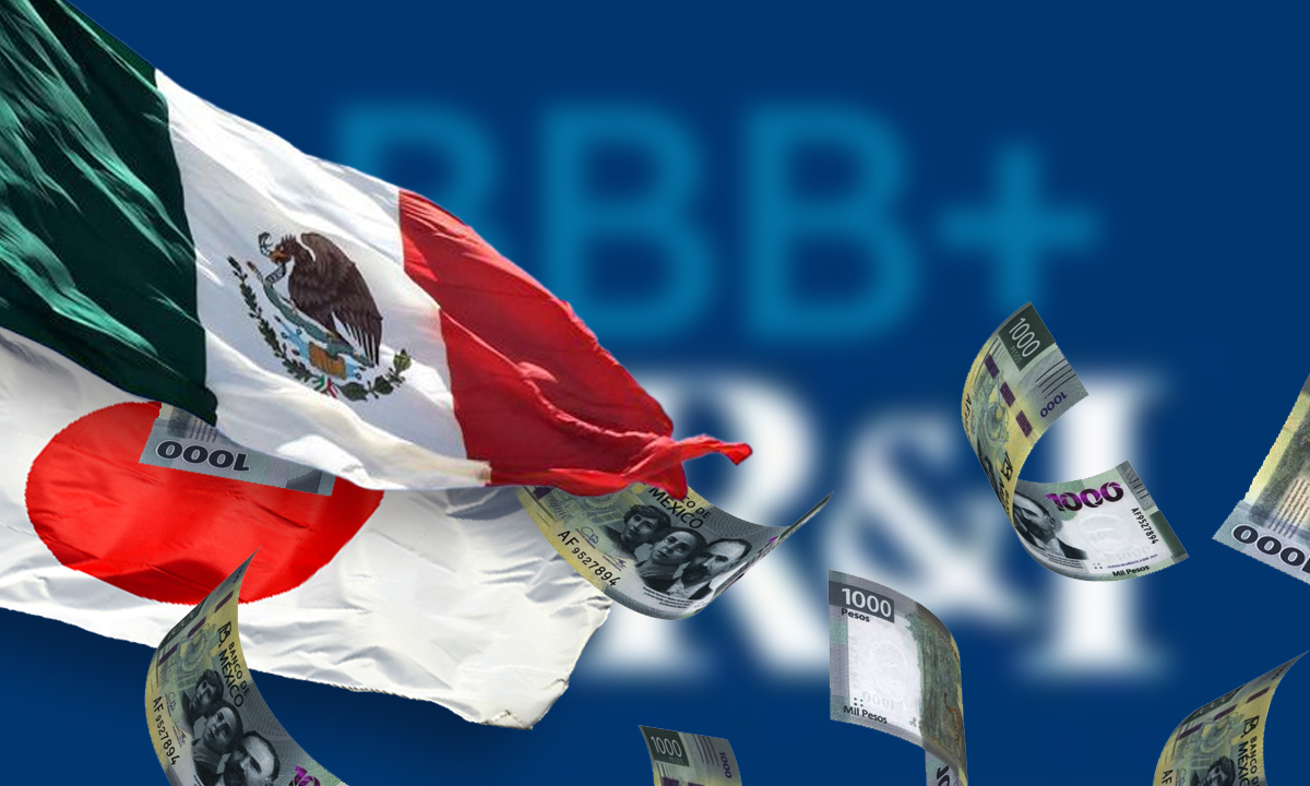 Japonesa R&I ratifica la calificación crediticia de México en BBB+ con perspectiva estable