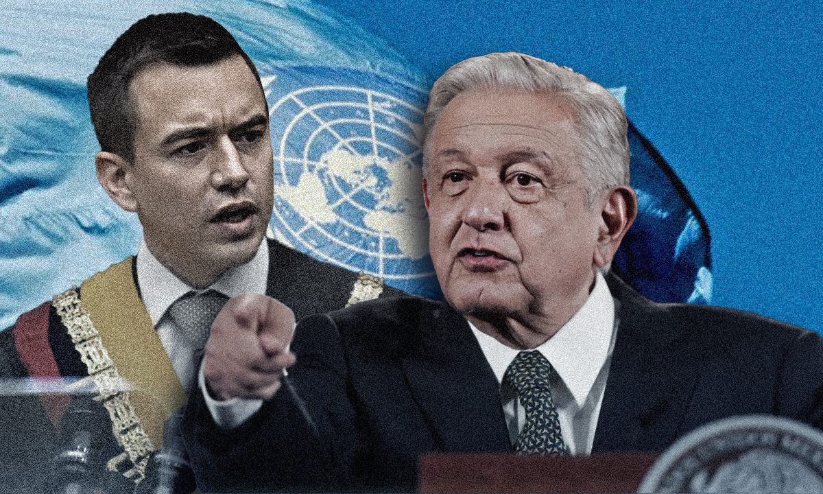 México pide la suspensión de Ecuador de la ONU hasta que no pida una disculpa