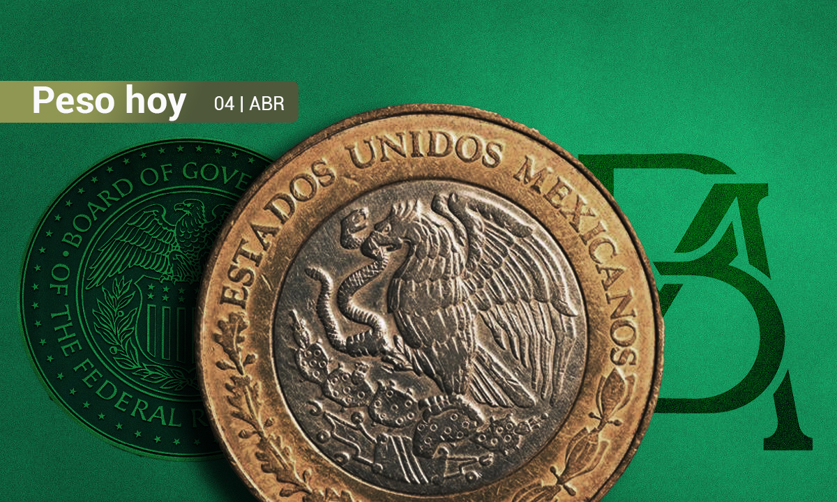 Peso mexicano tropieza ante el dólar tras la minutas de Banxico