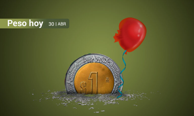 Peso mexicano registra su peor caída mensual desde octubre del año pasado