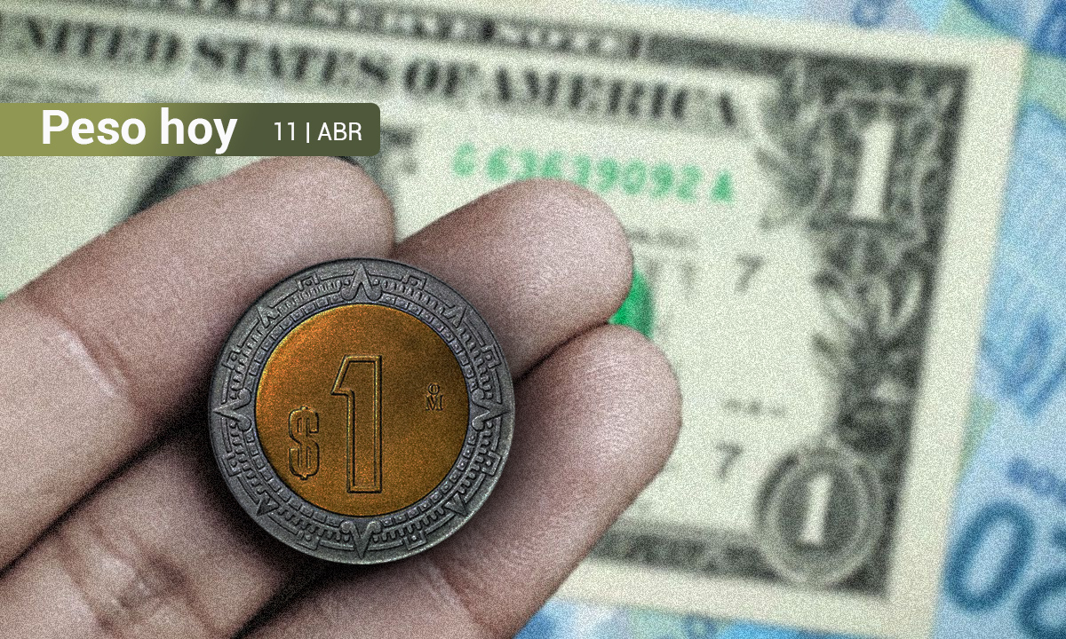 Peso mexicano se aprecia ligeramente ante el dólar tras la difusión de datos económicos