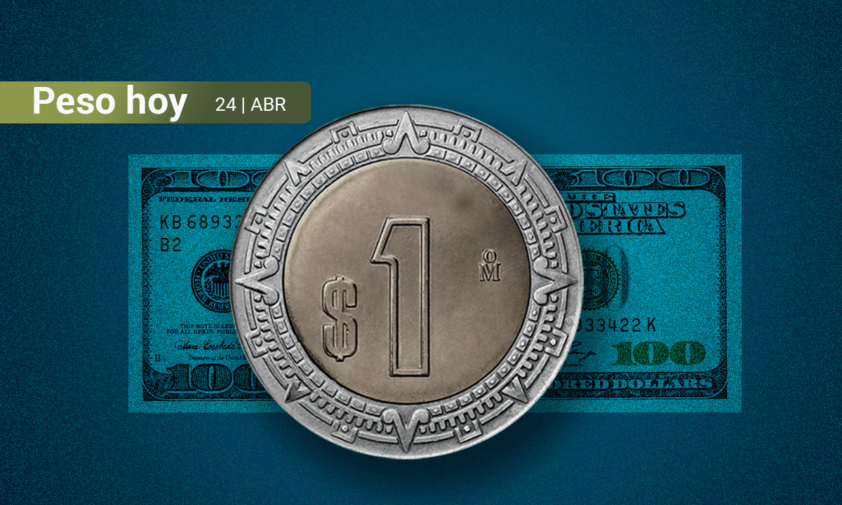 Peso mexicano retrocede ante el dólar tras conocerse el dato de inflación