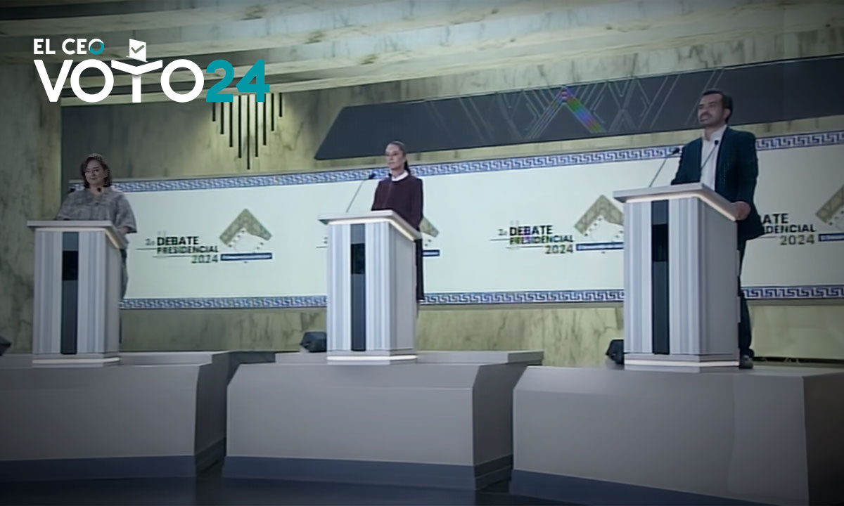 Segundo debate a la presidencia 2024: salario mínimo de 10,000 pesos y no pago del ISR entre las propuestas