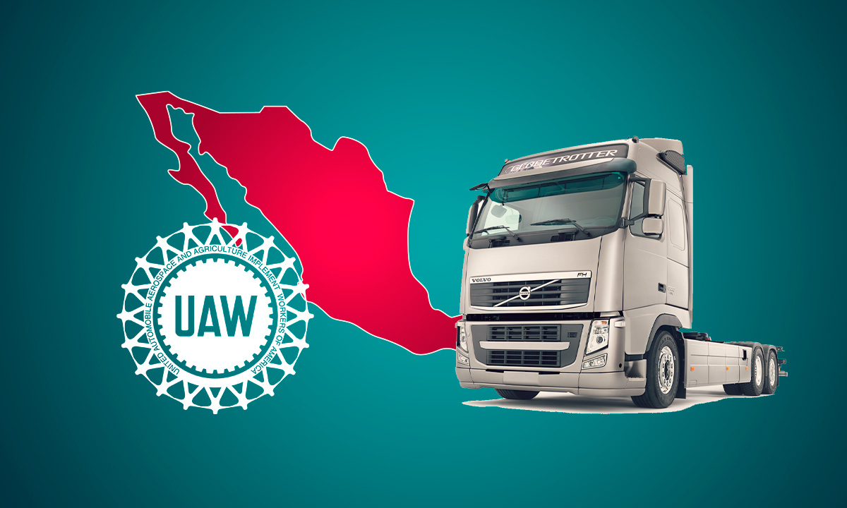 UAW se inconforma con Volvo por construir planta de camiones a México