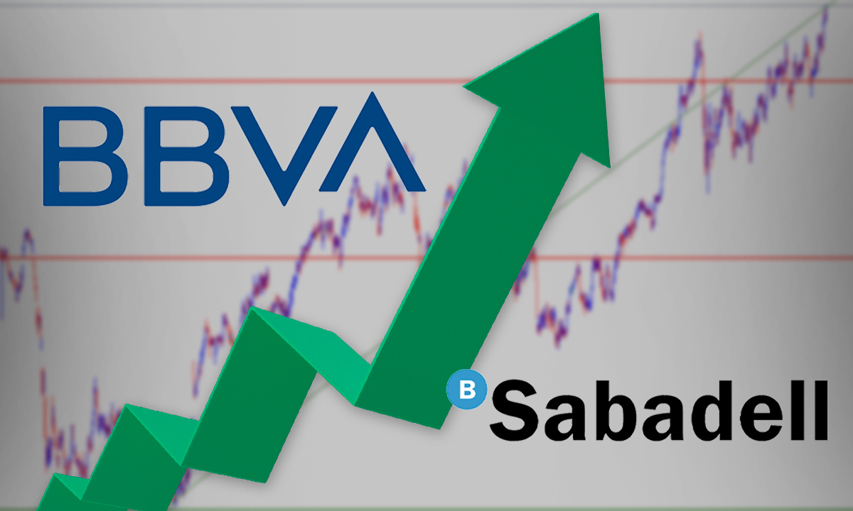 Acciones de BBVA suben tras rechazo de adquisición de Sabadell