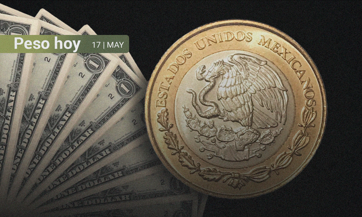 Peso mexicano toca su mejor nivel ante el dólar en un mes y concreta tres semanas de ganancias