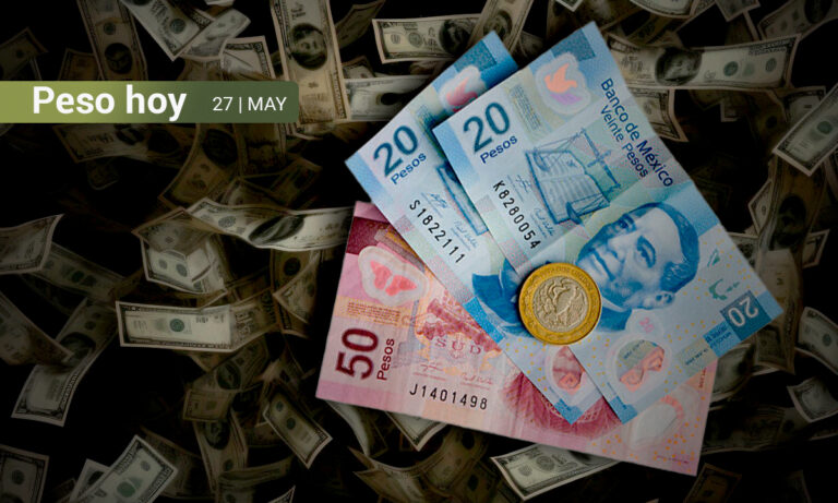 Peso mexicano amplía sus ganancias ante el dólar a la espera de información económica de México y EU