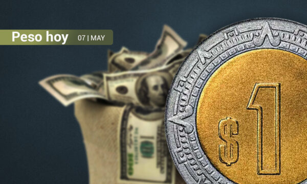 Peso mexicano retrocede ante el dólar tras tres sesiones con ganancias