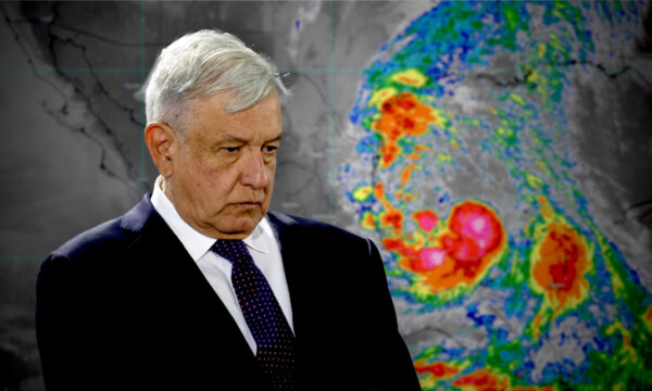 Confirma AMLO el fallecimiento de 2 personas en las primeras horas de la tormenta tropical Alberto