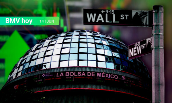 BMV cierra la semana con pérdidas de más de 1%; Wall Street tiene un período mixto