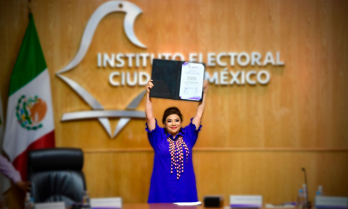 Clara Brugada recibe constancia como Jefa de Gobierno electa de la CDMX