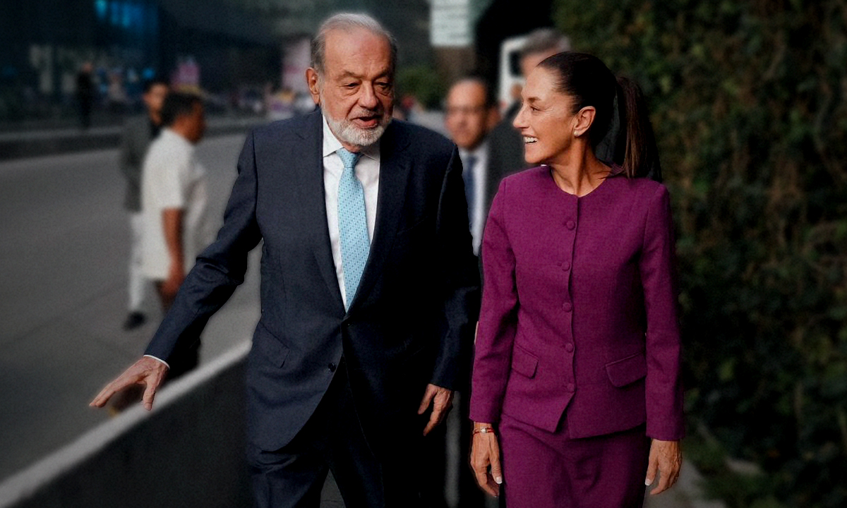 Así fue el primer encuentro entre Claudia Sheinbaum y Carlos Slim